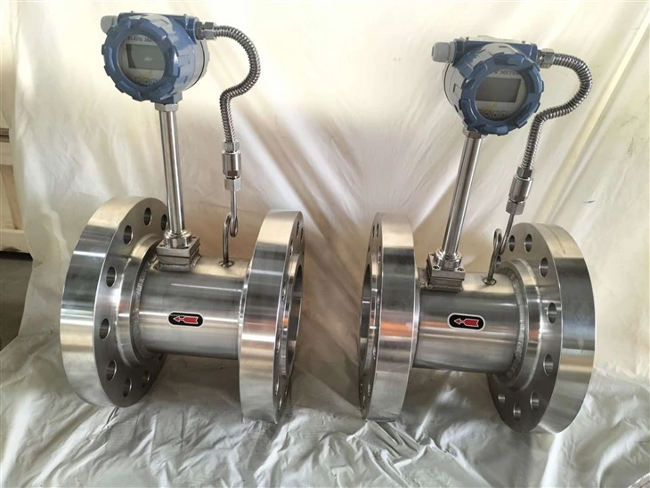 Tanperati ak Presyon Vortex Flow Met